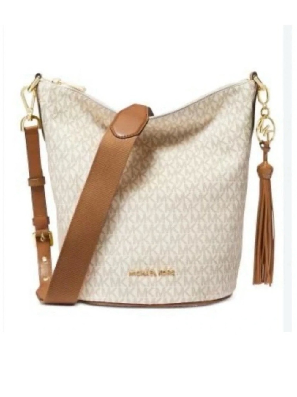 NWT Michael Kors Brooke Medium Bucket Shoulder Bag - Picture 2 of 9